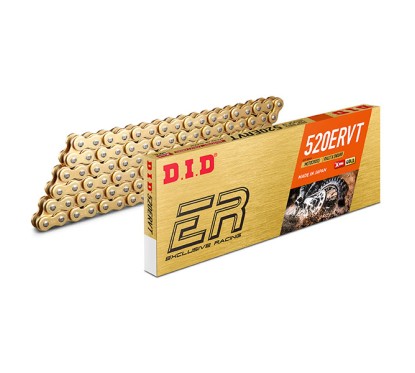 DID CHAIN 520ERVT (Gold and Gold)