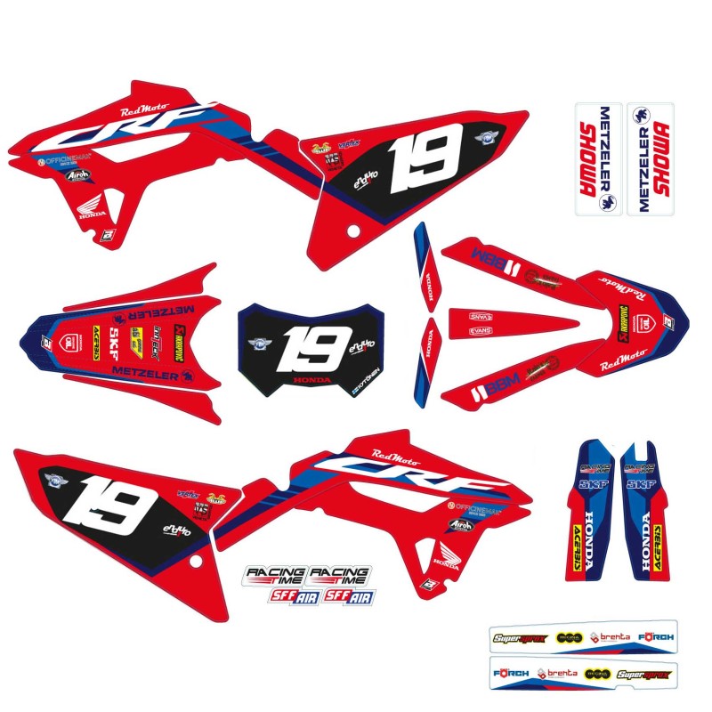 CRF 2023 GRAPHICS KIT REPLICA KYTONEN