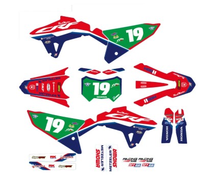 CRF 2022 GRAPHICS KIT REPLICA KYTONEN 19