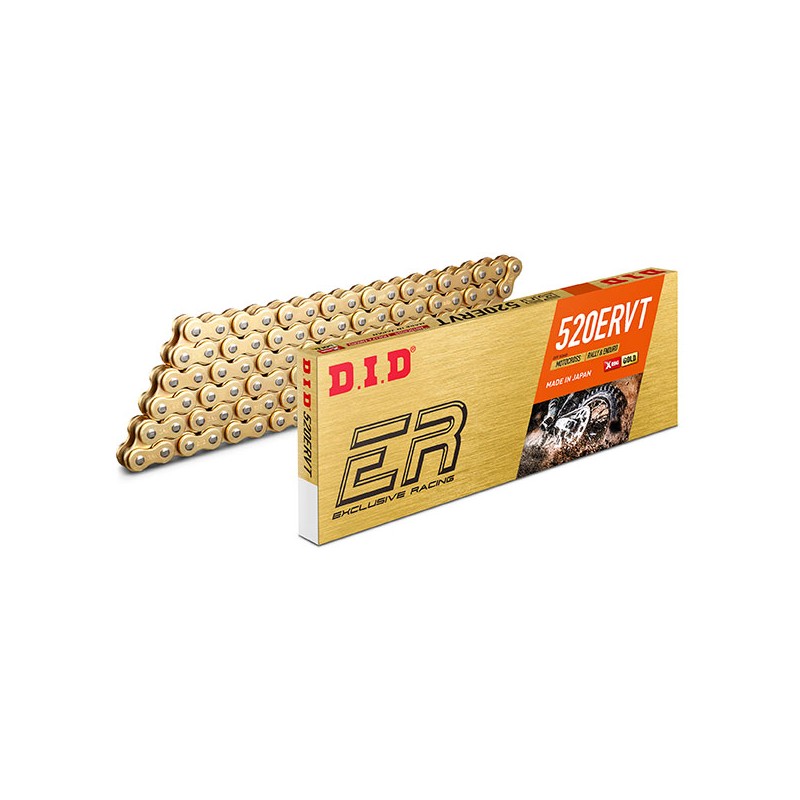 DID CHAIN 520ERVT (Gold and Gold)