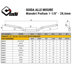 ODI HANDLEBAR H901 PODIUM