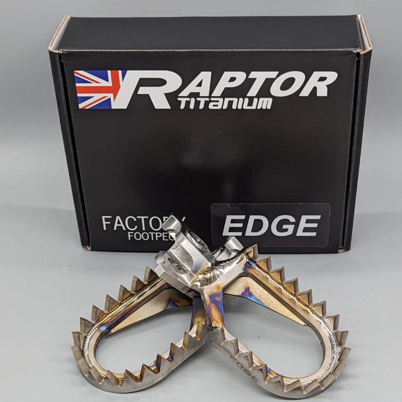 Honda Edge Titanium Footpegs - No offset