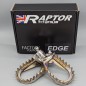 Honda Edge Titanium Footpegs - 5mm BACK