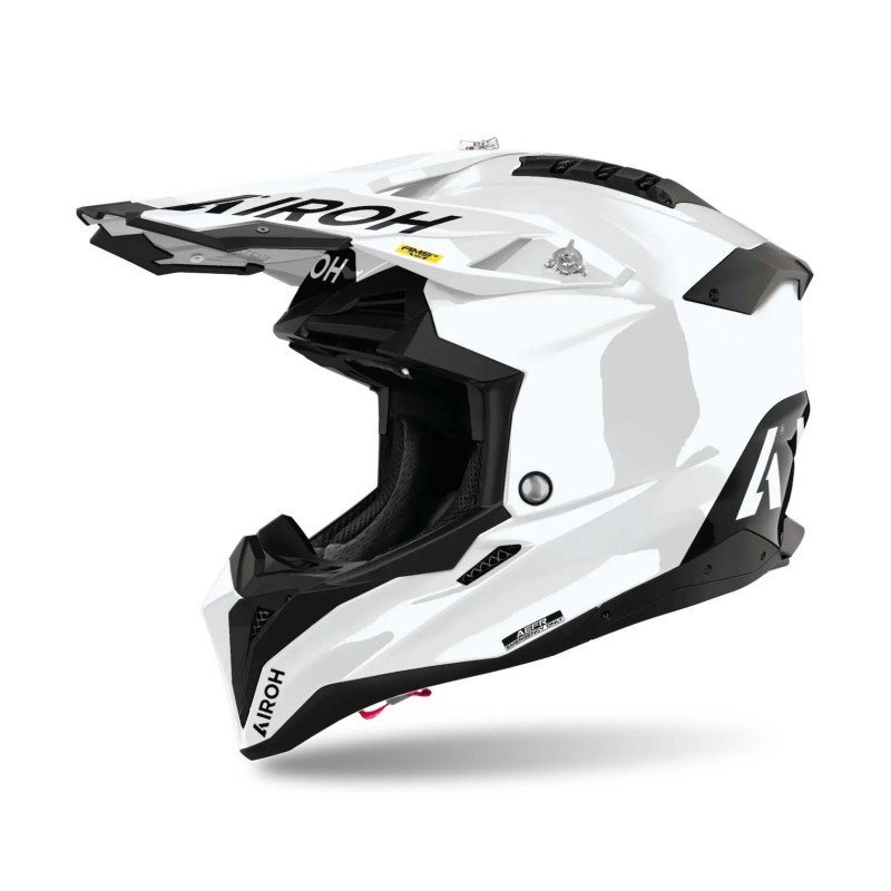 AVIATOR 3 EVO White gloss - FIM Racing 02