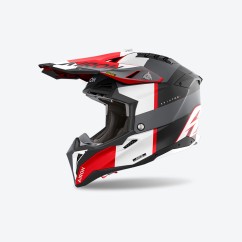 AIROH  AVIATOR 3 Monarch grey/red matt