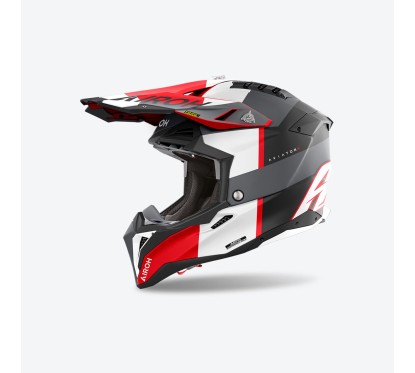 AIROH  AVIATOR 3 Monarch grey/red matt