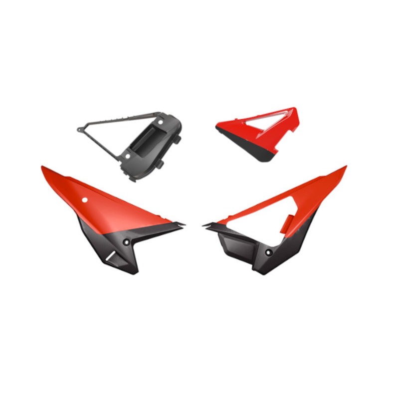 HONDA CRF NUMBER PLATE KIT WITH FILTER OPENING